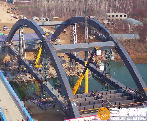 橋梁鋼結(jié)構(gòu)加工制作試拼裝及現(xiàn)場安裝的設(shè)計(jì)要點(diǎn)